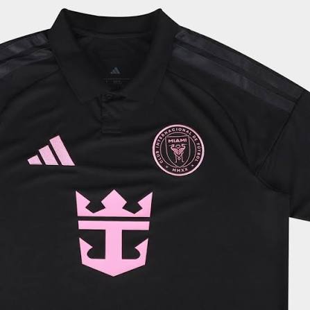Inter Miami Away 26/27 Torcedor Adidas - Preto