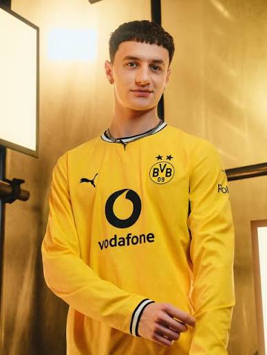 Borussia Dortmund Home Manga Longa 26/27 Puma - Amarela