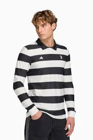 Juventus Fourth Manga Longa 25/26 Torcedor Adidas  - Preto e Branco