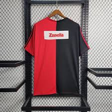 Newell's Old Boy Home Retrô 1993 Adidas - Vermelho e Preto