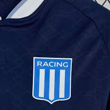 Racing Away 25/26 Torcedor Kappa - Azul Escuro