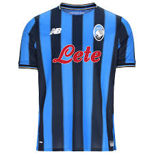 Atalanta Home 25/26 Torcedor New Balance - Azul e Preto