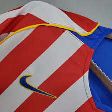 Atlético de Madrid Home Retrô 04/05 Nike - Vermelha e Branca