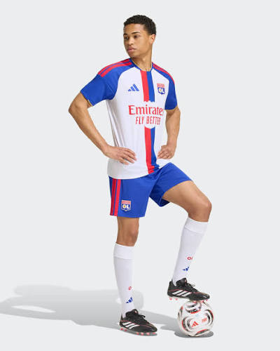 Lyon Home 26/27 Torcedor Adidas - Branca