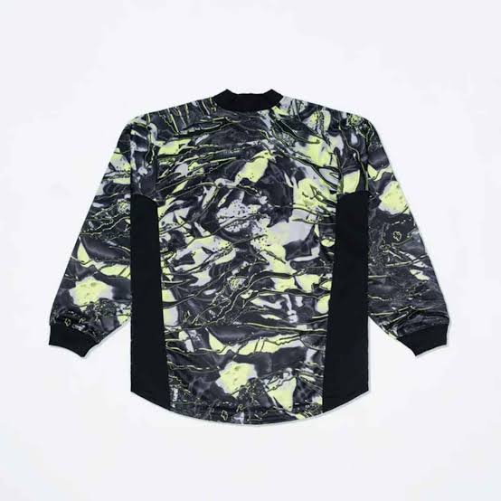 Coreia Do Sul Goleiro Manga Longa 26/27 Torcedor Nike - Cinza e Verde