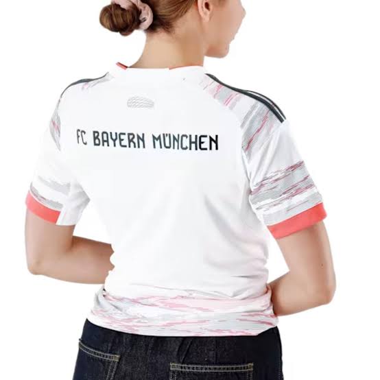 Bayern De Munique Away 25/26 Feminino Adidas - Branca