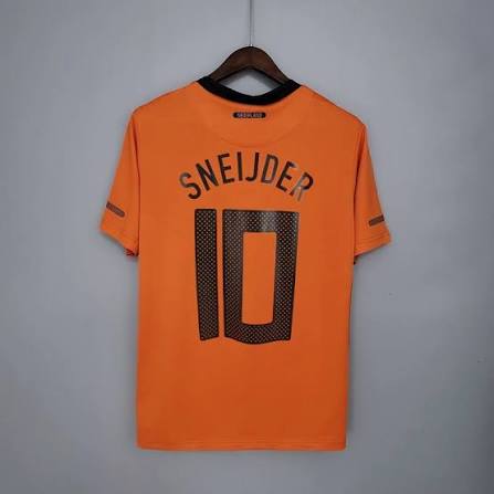 Holanda Home Retrô 2010 Nike - Laranja