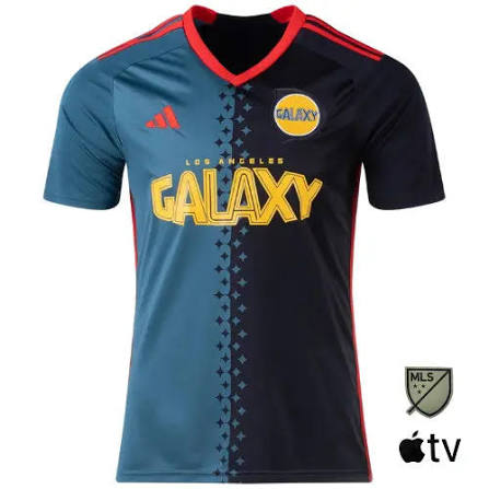 LA Galaxy Third 24/25 Torcedor Adidas - Verde e Preto