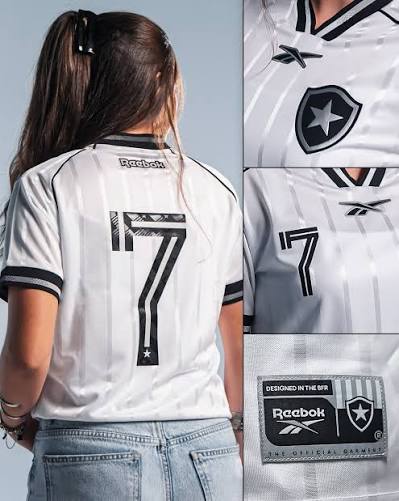 Botafogo Third 25/26 Reebok Feminina - Branca