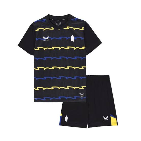 Kit Infantil Everton Third 25/26  - Preto