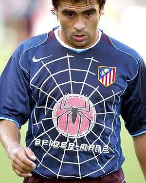 Atlético de Madrid Away Retrô 04/05 Nike - Azul Escuro