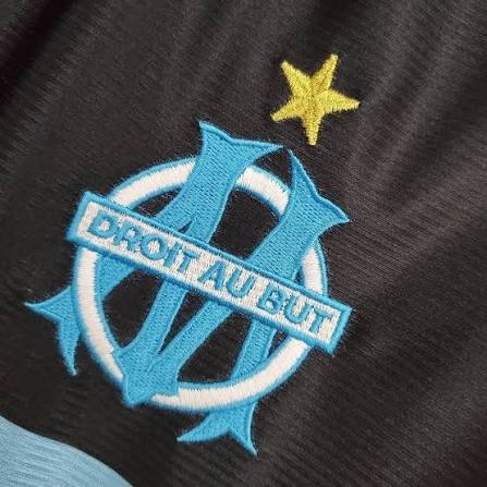 Olympique De Marseille Away Retrô 99/00 Adidas - Preta