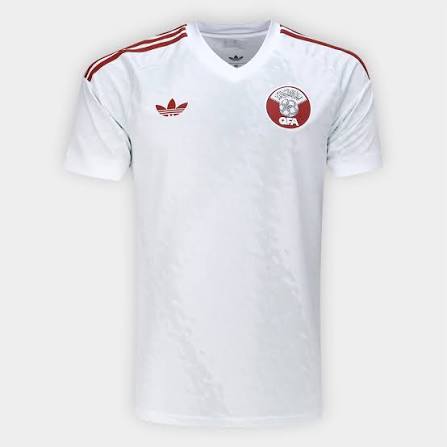 Qatar Away 26/27 Torcedor Adidas  - Branco