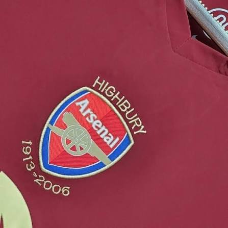Arsenal Home Retrô 05/06 Nike - Vinho