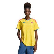 Colombia Home 26/27 Feminino Adidas - Amarela
