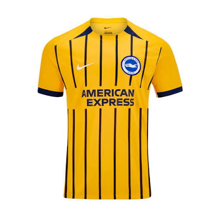 Brighton Third 25/26 Torcedor Nike - Amarela