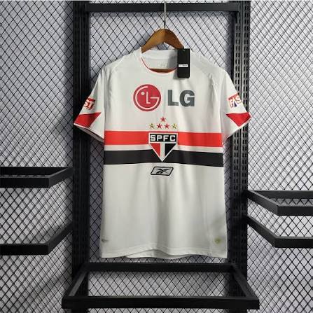 São Paulo Retrô 2005 Torcedor Reebok Masculino - Branca
