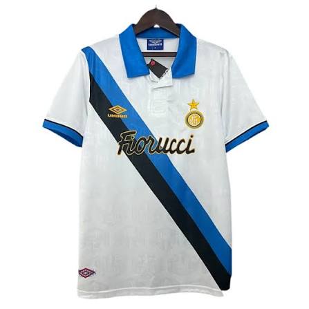 Inter de Milão Away Retrô 93/94 Umbro - Branco