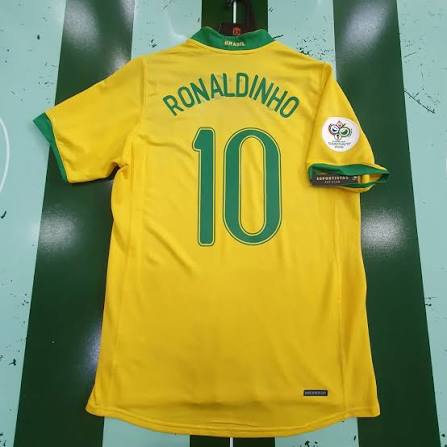 Brasil Home Retrô 2006 Nike - Amarela