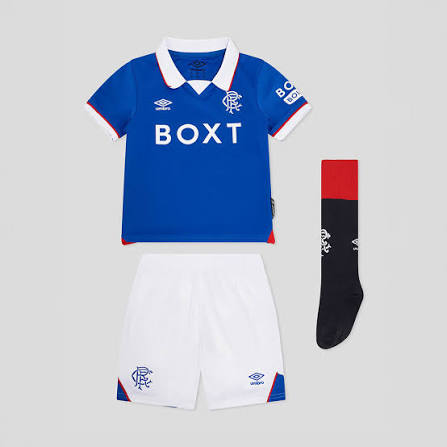 Kit Infantil Rangers Home 25/26 - Azul