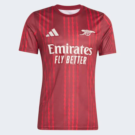 Arsenal Pré Jogo 26/27 Torcedor Adidas - Vinho