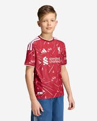 Kit Infantil Liverpool Home 26/27  - Vermelho