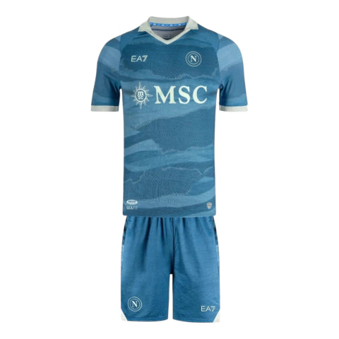 Kit Infantil Napoli Edição Especial 25/26 - Azul