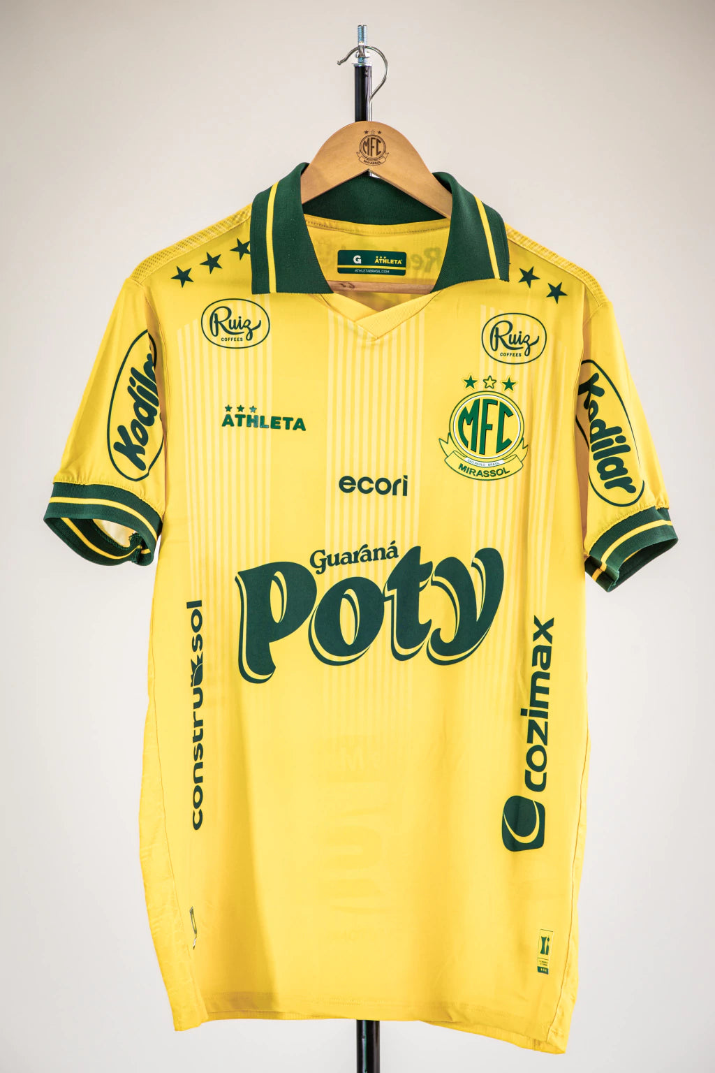 Mirassol Home 26/27 Com Patrocínios Torcedor Masculino - Amarelo