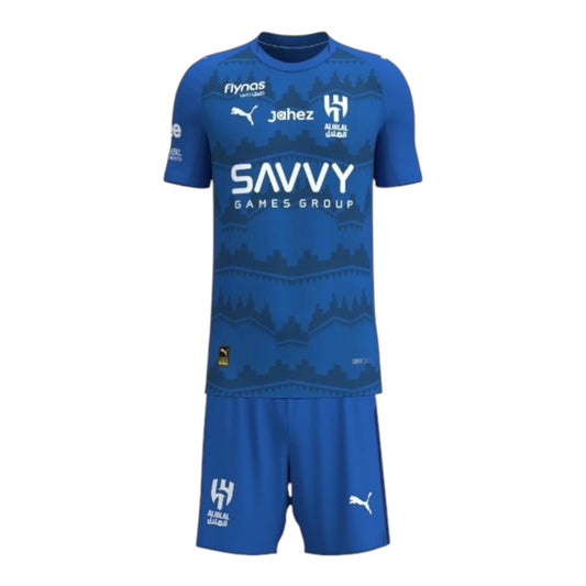 Kit Infantil Al Hilal Home 25/26 - Azul