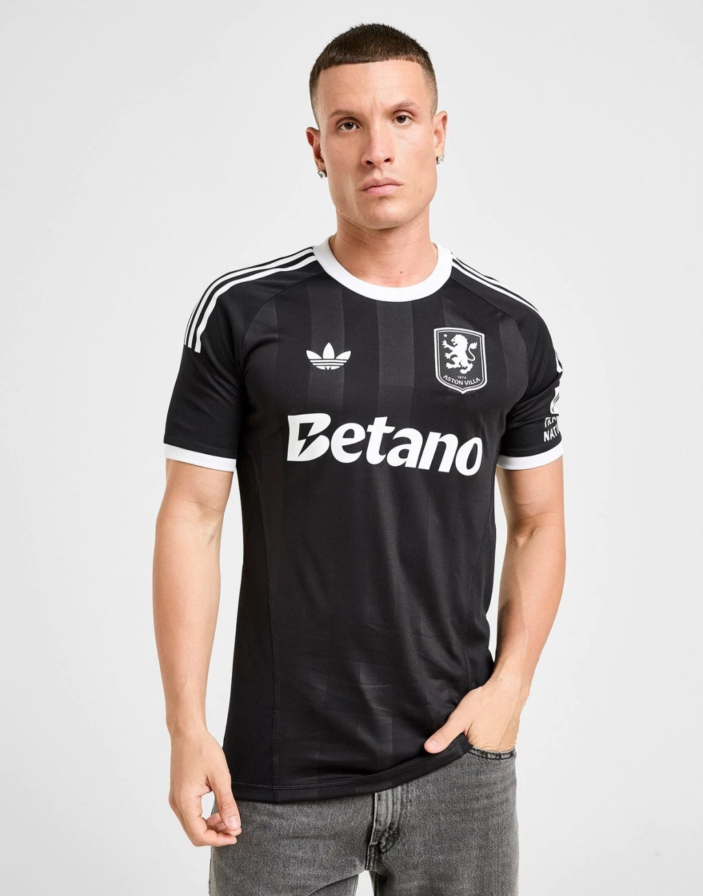 Aston Villa Goleiro 25/26 Torcedor Adidas - Preto
