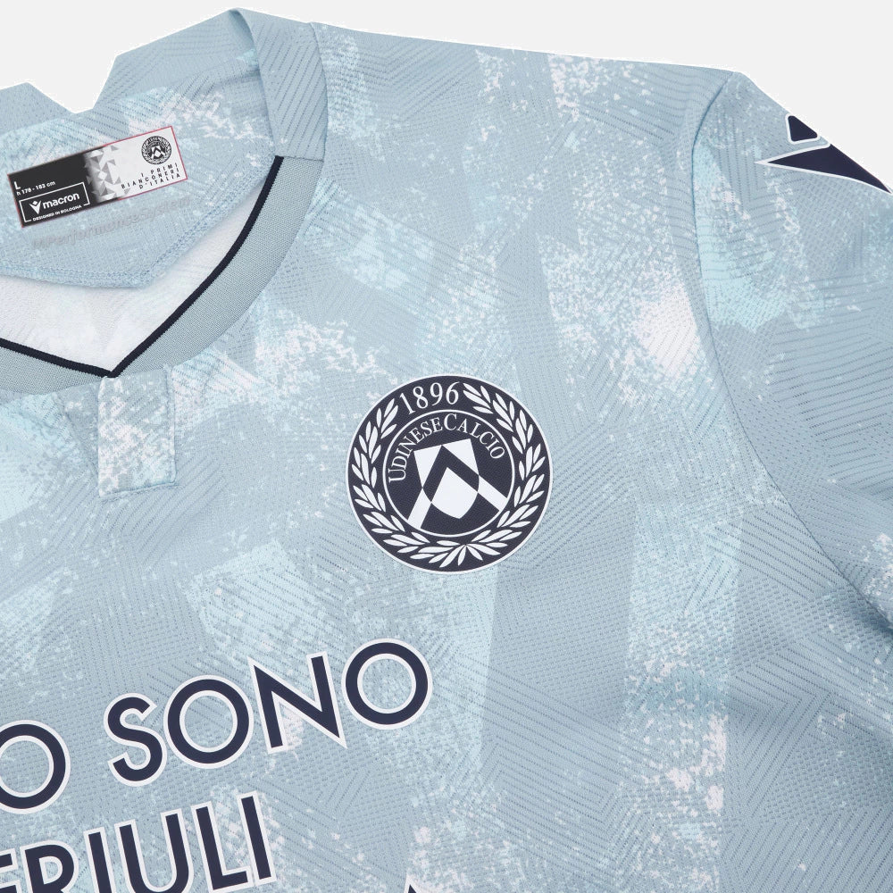Udinese Away 25/26 Torcedor Macron - Azul Claro