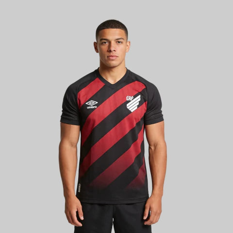 Athletico Paranaense Home 26/27 Umbro Masculino -  Vermelho e Preto