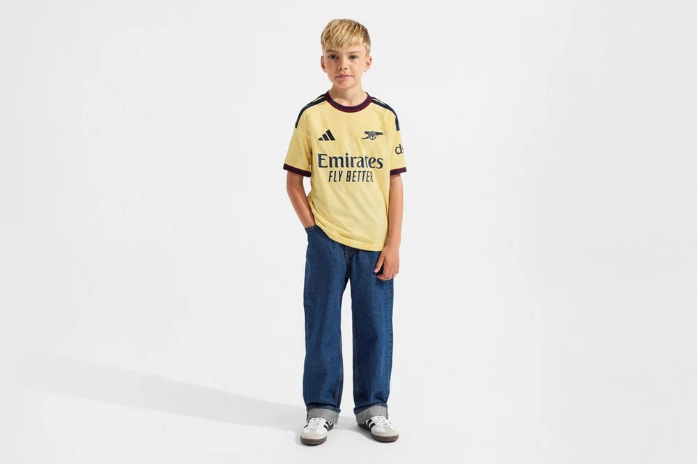 Kit Infantil Arsenal Third 26/27 - Amarela