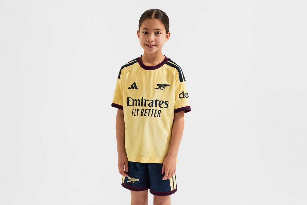 Kit Infantil Arsenal Third 26/27 - Amarela