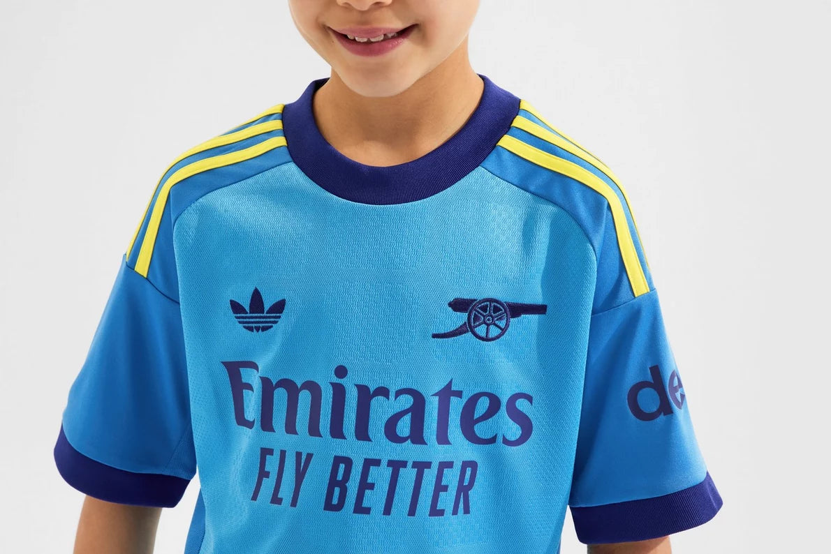 Kit Infantil Arsenal Goleiro 26/27 - Azul