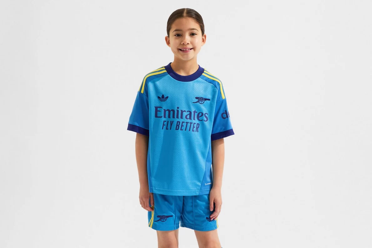 Kit Infantil Arsenal Goleiro 26/27 - Azul