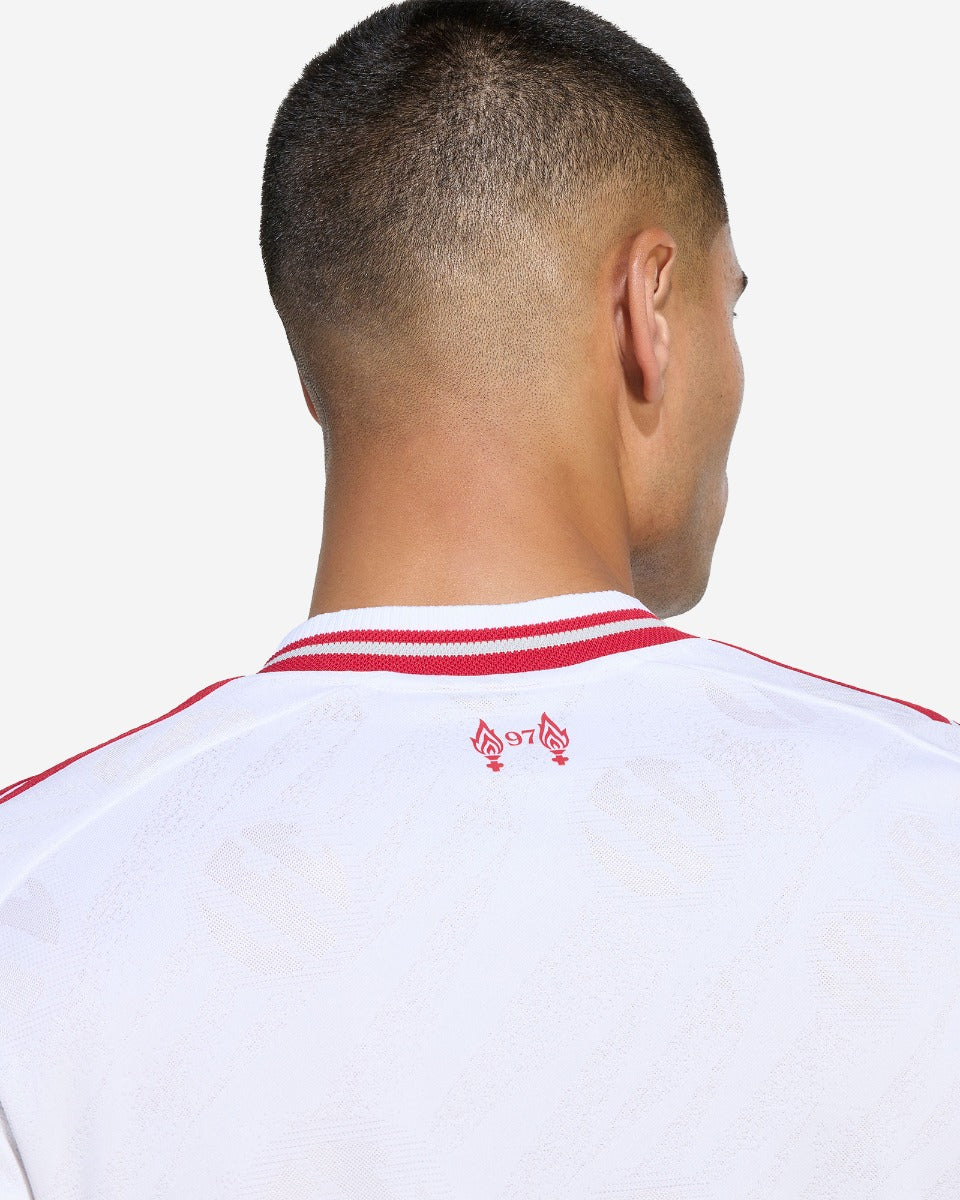 Liverpool Away 26/27 Manga Longa Jogador Adidas - Branco