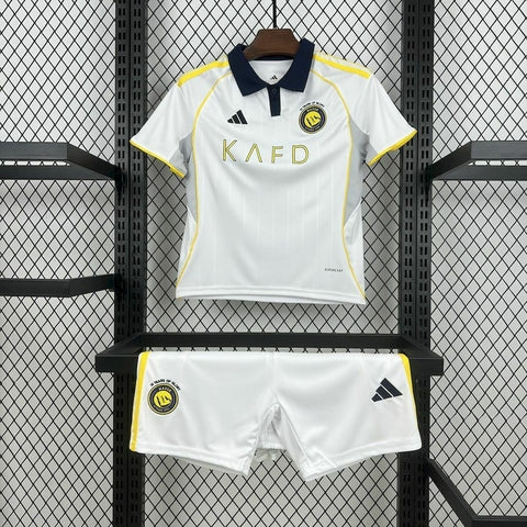 Kit Infantil Al Nassr Third 25/26  - Branco