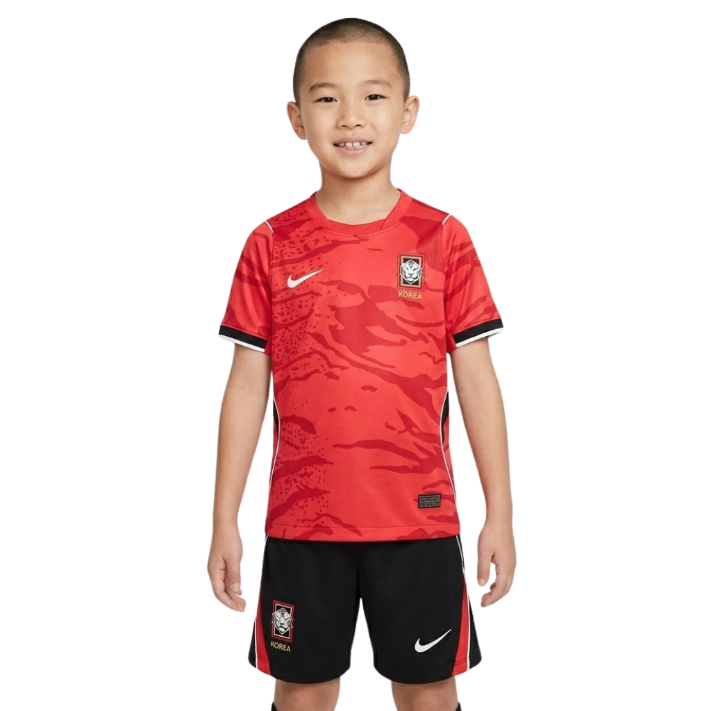 Kit Infantil Coreia Do Sul Home 26/27 - Vermelho