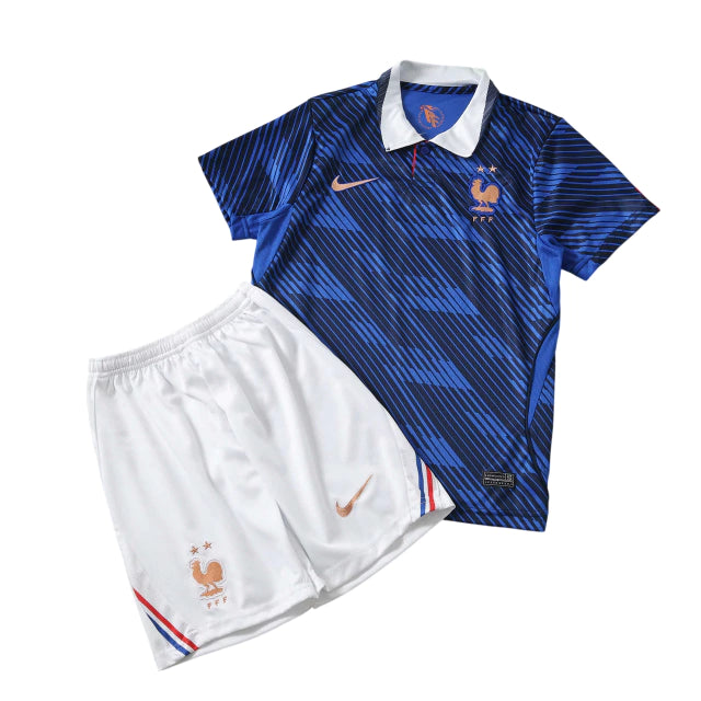 Kit Infantil França Home 26/27 - Azul