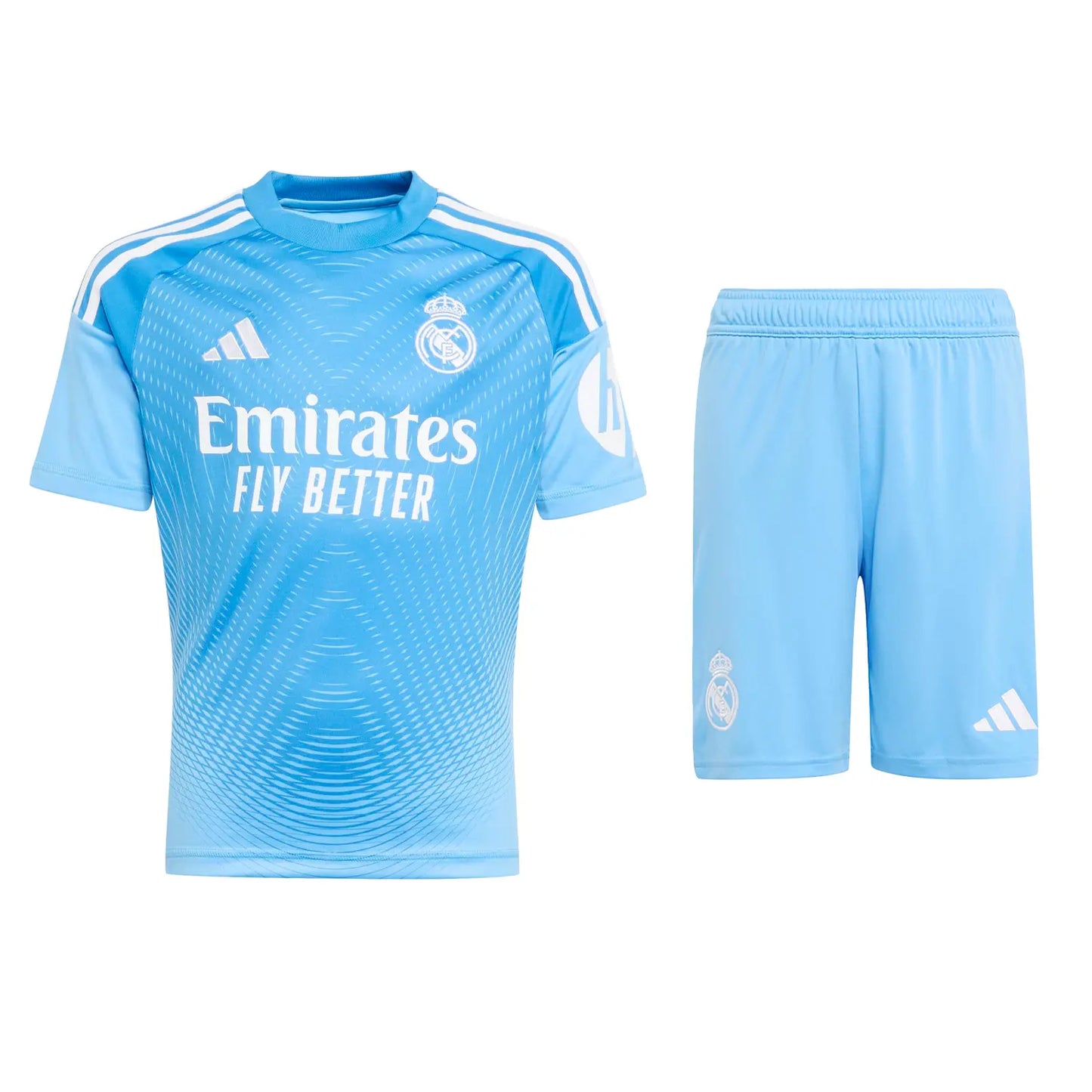 Kit Infantil Real Madrid Goleiro 25/26 - Azul