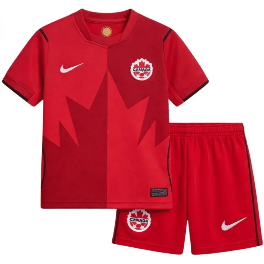 Kit Infantil Canadá Home 26/27 - Vermelho