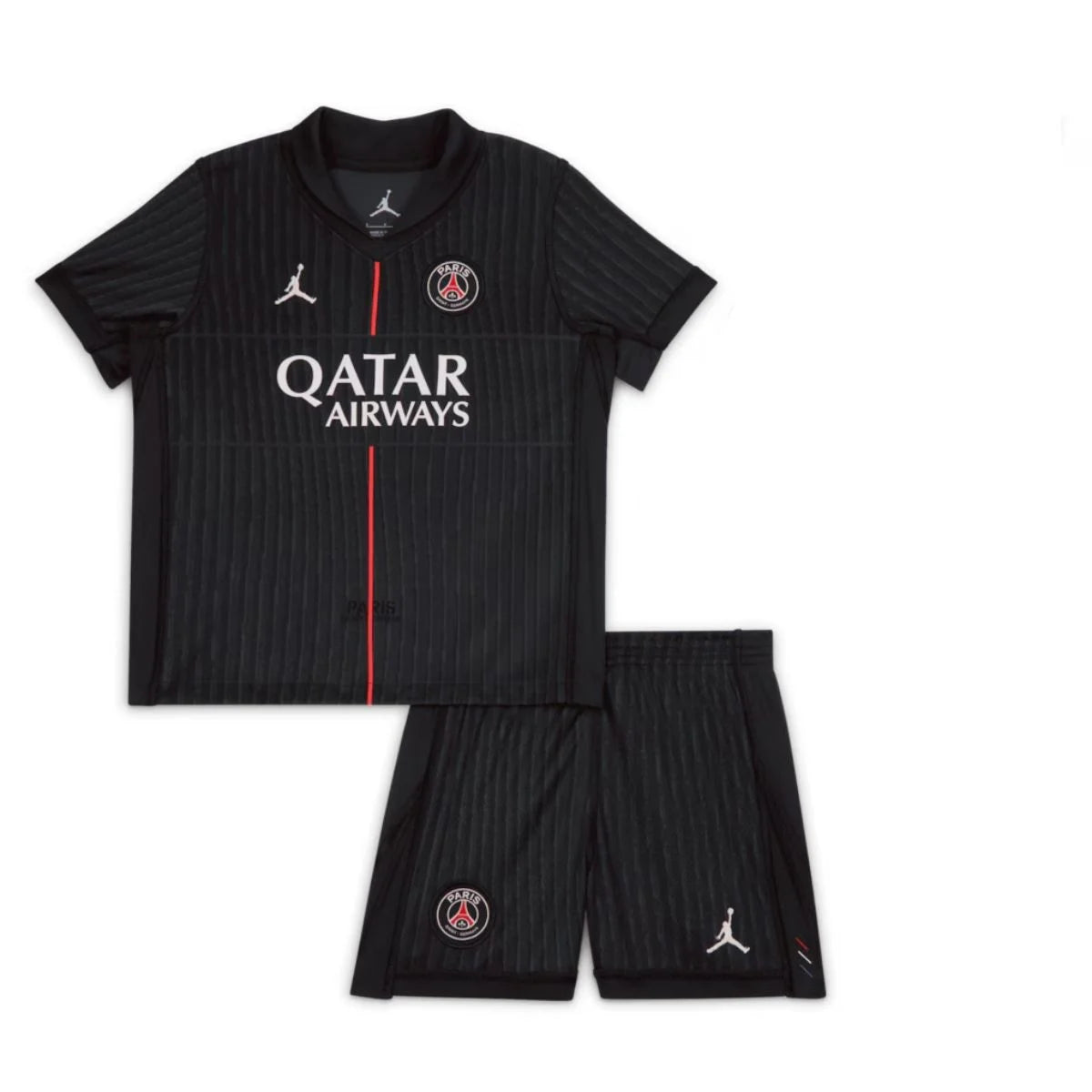 Kit Infantil PSG Fourth 25/26 - Preto