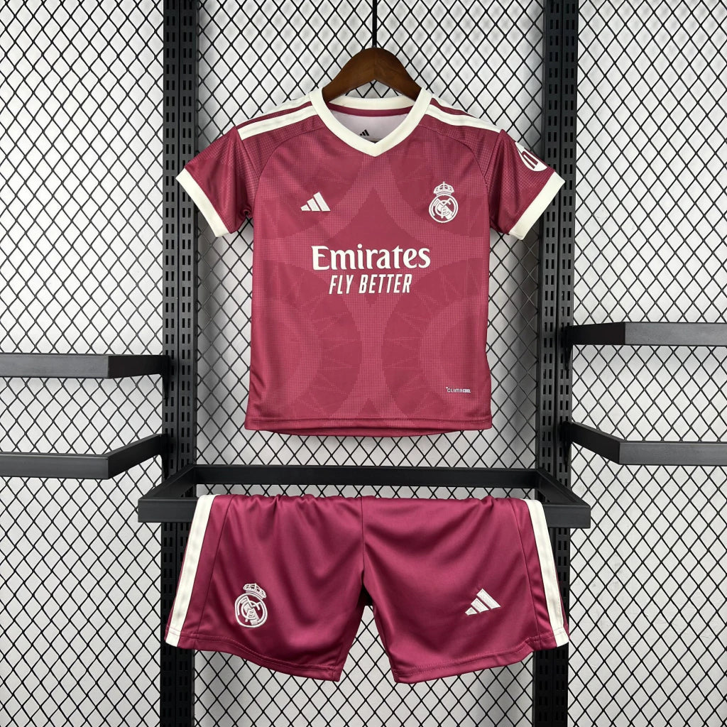 Kit Infantil Real Madrid Third 26/27 - Rosa