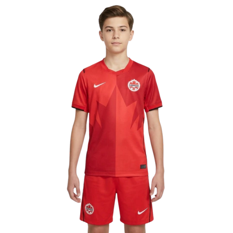 Kit Infantil Canadá Home 26/27 - Vermelho