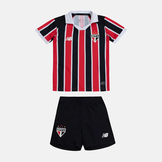 Kit Infantil São Paulo Away 26/27 - Tricolor