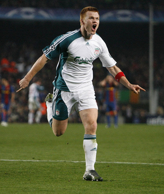 Liverpool Away Retrô 06/07 Adidas - Branca e Verde