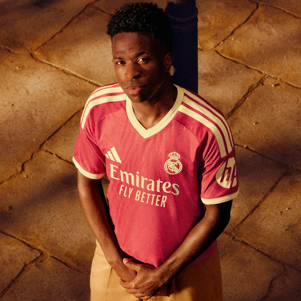 Real Madrid Third 26/27 Jogador Adidas - Rosa