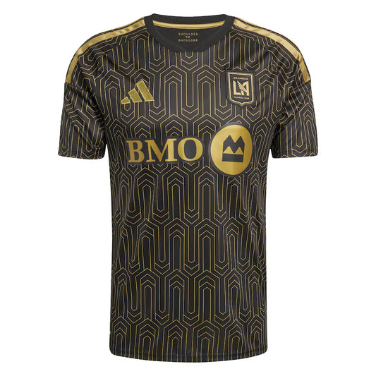 LA FC Home 26/27 Torcedor Adidas - Preto e Dourado