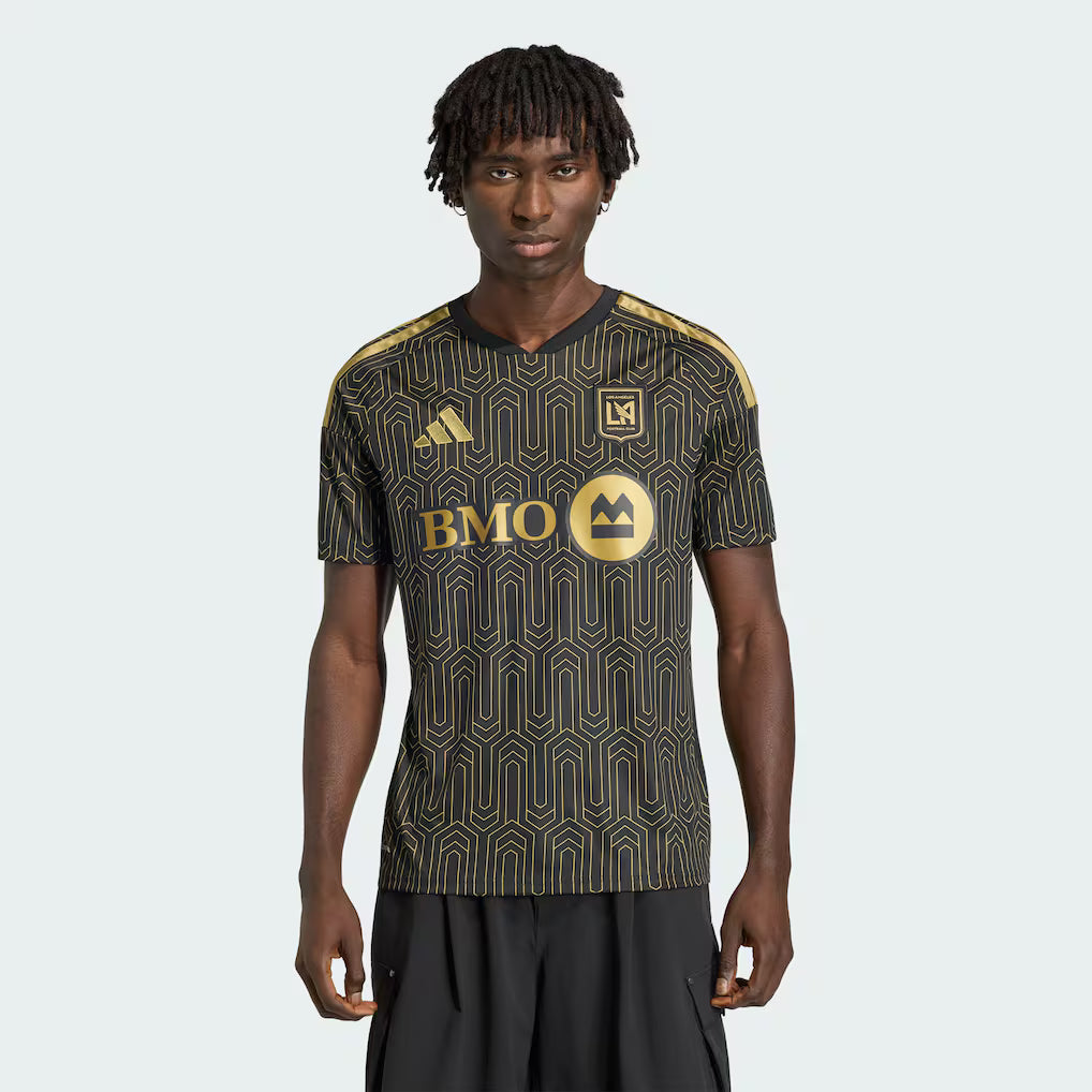 LA FC Home 26/27 Torcedor Adidas - Preto e Dourado